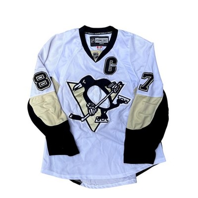 Reebok CCM Pittsburgh Penguins Jersey Sidney Crosby #87 NHL Hockey Size 52 