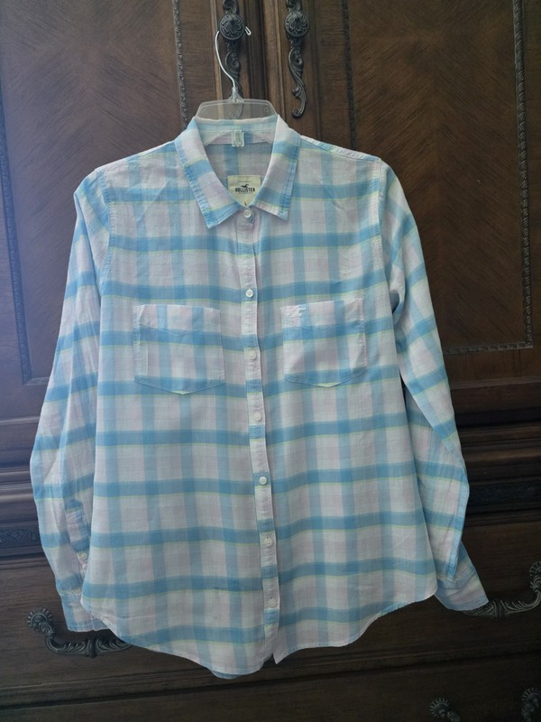 Hollister Plaid Shirt L