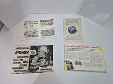 1950's Lionel Train Corp. Catalogs Media Brochures Instructions Manual Paper