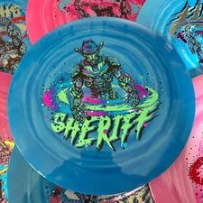 Dynamic Discs Fuzion Swirl Sheriff 13/5/-1/2