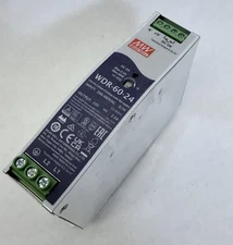 MEAN WELL POWER SUPPLY WDR-60-24 - 60W - 24V - 2.5A