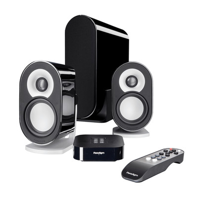 Paradigm Millenia CT 2 Powered, compact 2.1 speaker system with Bluetooth 