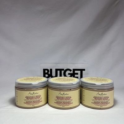 Bundle 3 X Jamaican Black Castor Oil Strengthen Restore Treatment Masque 326g