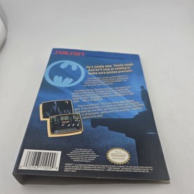 Batman The Video Game - Box Only - Nintendo Nes - Rental Case (No Game)