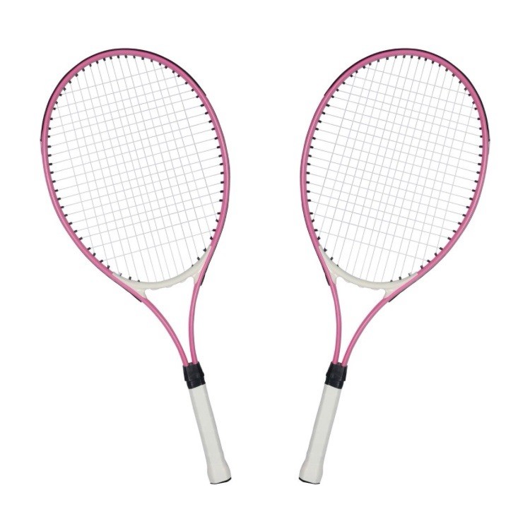 Set of 2 Adult Tennis Racket for Training Tennis Professiona