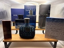 LOT 5 Designer Men’s Fragrances ARMANI, Lalique, Varvatos, Miyake, Open Box