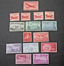 US AIR MAIL MNH COMPLETE SET 1946- 1952