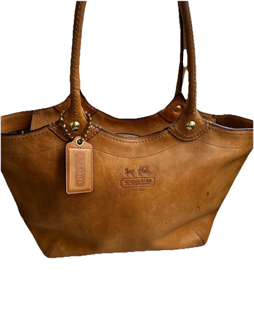 coach bleecker legacy tote products for sale | eBay