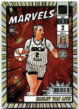 2025 Donruss WNBA #24 Hailey Van Lith Net Marvels Holo #/99