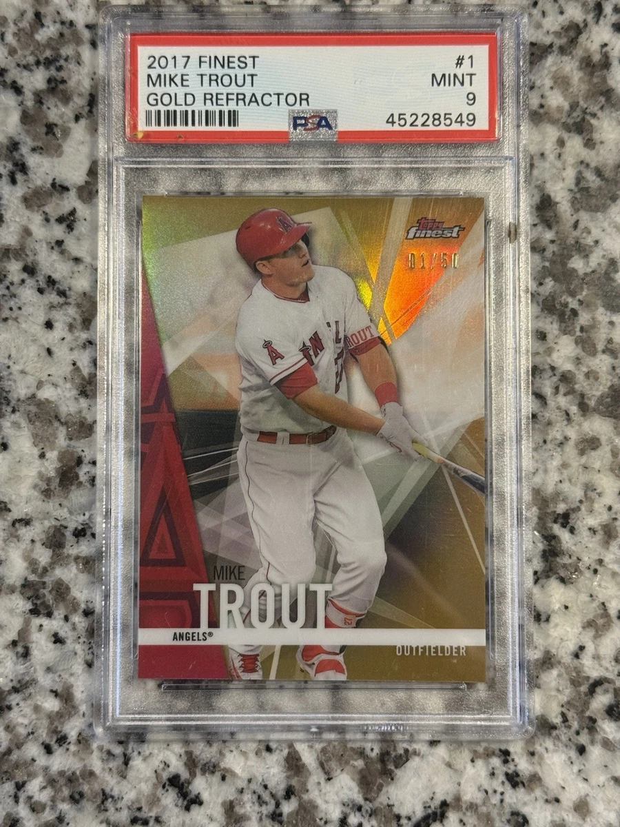 Topps Mike Trout Serial Numbered Baseball Sports Trading Card