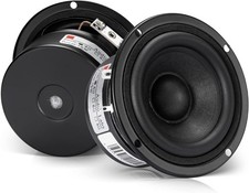 3 inch Tweeter Speakers HiFi Full Range Woofer Loudspeaker, 2 PCS 4 Ohm Anti-Mag