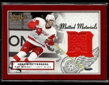 2006-07 Upper Deck Beehive Matted Materials Henrik Zetterberg Detroit Red Wings