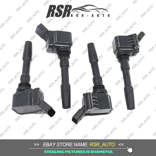 4x Genuine Bosch Ignition Coil Pack Set for VW Audi Porsche EA888 Gen3 06H905110 - Picture 3 of 5