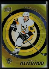 2022-23 Upper Deck Centre of Attention Gold #CA-5 Sidney Crosby