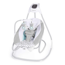 2-In-1 Simplecomfort Lightweight Compact 6-Speed Multi-Direction Baby Swing  Ro