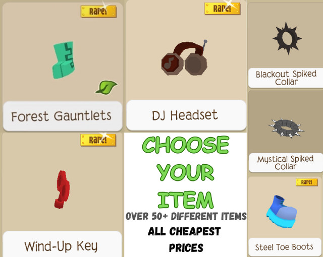 AJPW ALPHA RARE ITEMS Forest Double tail Animal Jam Play Wild ~ YOU CHOOSE ITEM