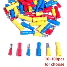 Assorted Insulated Bullet Crimp Wire Male/Female Connectors Splice Terminal Kit
