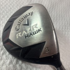 Callaway Razr Hawk 3 Wood Stiff Flex Graphite Shaft Right Handed