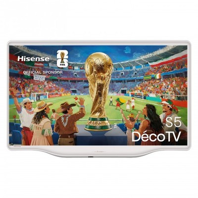 Hisense 32S5Q Weiß Smart TV Qled 32 Zoll FHD Vidaa Deco Fernseher