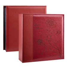 Artmag Photo Album 4x6 600 Photos, Extra Large Capacity Leather Cover Wedding