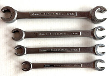 Craftsman Flare Nut Line Wrench Set 9mm To 17mm Usa 4pc Metric -va-