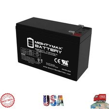 Rechargeable 12V 9AH AGM Battery with F2 Terminal Maintenance-Free Power