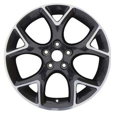 17x7 Factory Oem Machined And Black Aluminum Wheel Rim For 2012-2014 Ford Focus