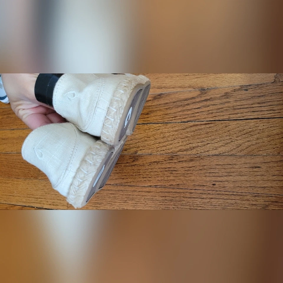 Zapatos Ortopédicos Sin Cordones Olukai “Kaula Pa’a Kapa” Antideslizantes Planos Talla 6 Lona Foto 3 de 4