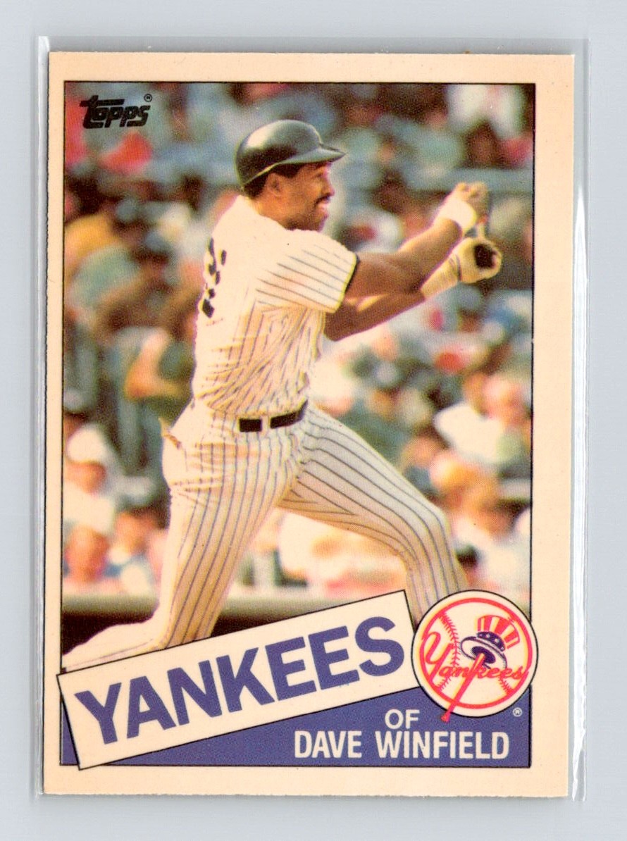 1985 Topps TIFFANY #180 Dave Winfield New York Yankees