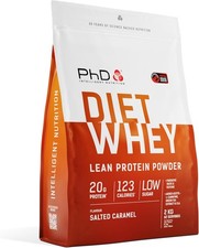 PhD Nutrition Diet Whey Protein 2kg Salted Caramel 62 Servings 20.00 per kilo