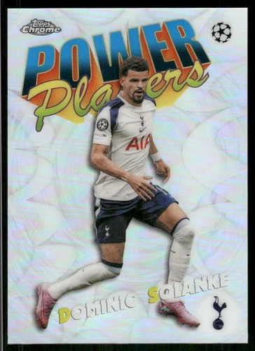 2025-26 Topps Chrome UEFA Club Competitions #PP-10 Dominic Solanke Power Players