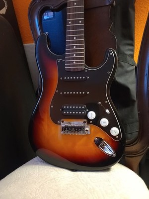 Squier 7 String Stratocaster VII 2001 - Sunburst