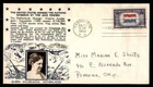Mayfairstamps US FDC 1943 Flag of Netherlands Queen Wilhelmina First Day Cover a