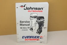 Johnson Evinrude Service Manual 50 thru 70 3-Cylinder "EU" 507266