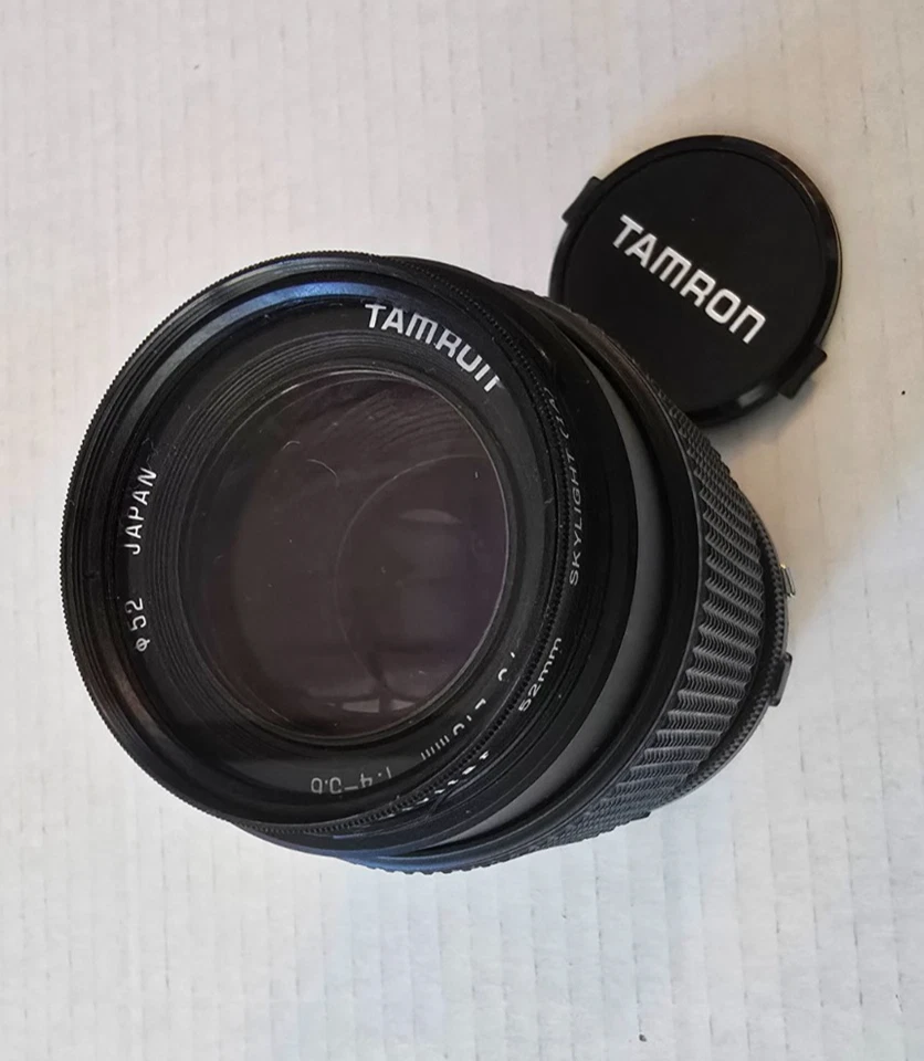 Vivitar 52mm Skylight 1A Lens with Tamron Camera Lens Japan AF 70-210 1:4 - Image 2 of 4