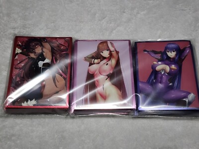 Taimanin Asagi Rinko Akiyama Yukikaze Asuka Doujin Card Sleeve Protector Set