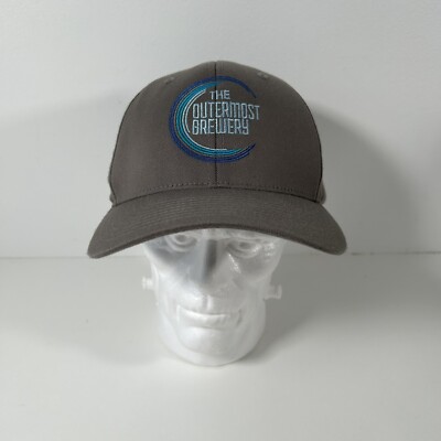 The Outermost Brewery FlexFit S/M Fitted Hat Cap Hog Island Beer