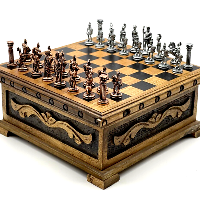 Collection: chess set, handmade, British