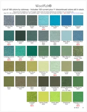 #4 Wool Felt® - 40 Colors - Wool/Rayon Felt - WoolFelt® from National Nonwovens 