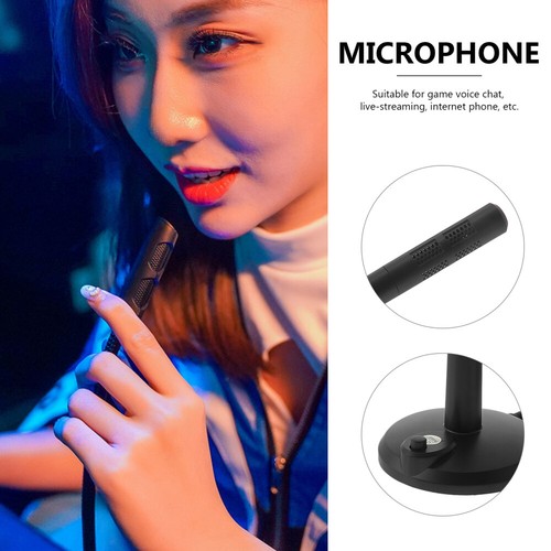 Microphone Work for Pc Desktop Game Chatting Tool Computer Accessory - Afbeelding 12 van 12