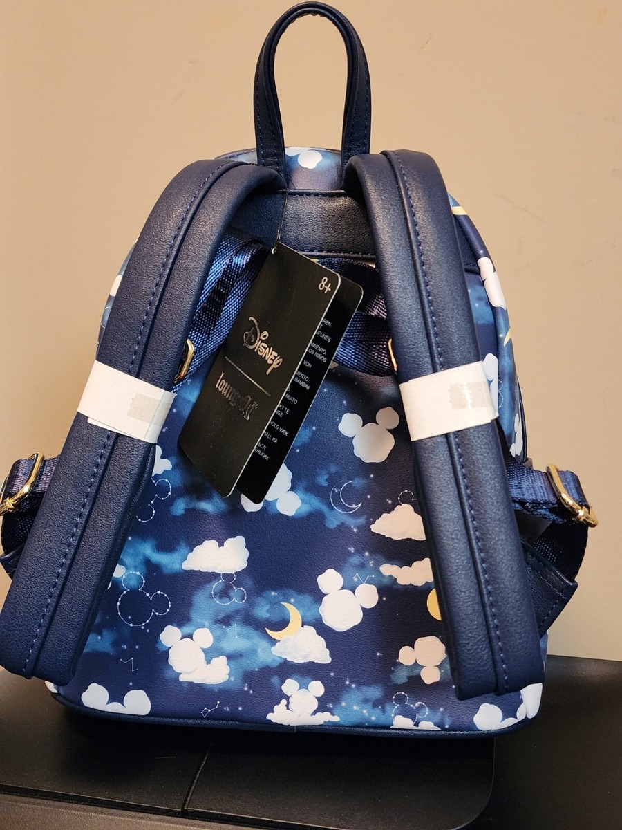 Loungefly Disney Mickey Mouse Clouds Mini Backpack Coin Purse