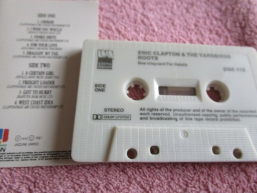Eric Clapton & The Yardbirds Roots Label: Design DSK 112 Tape Cassette Album - Picture 4 of 5