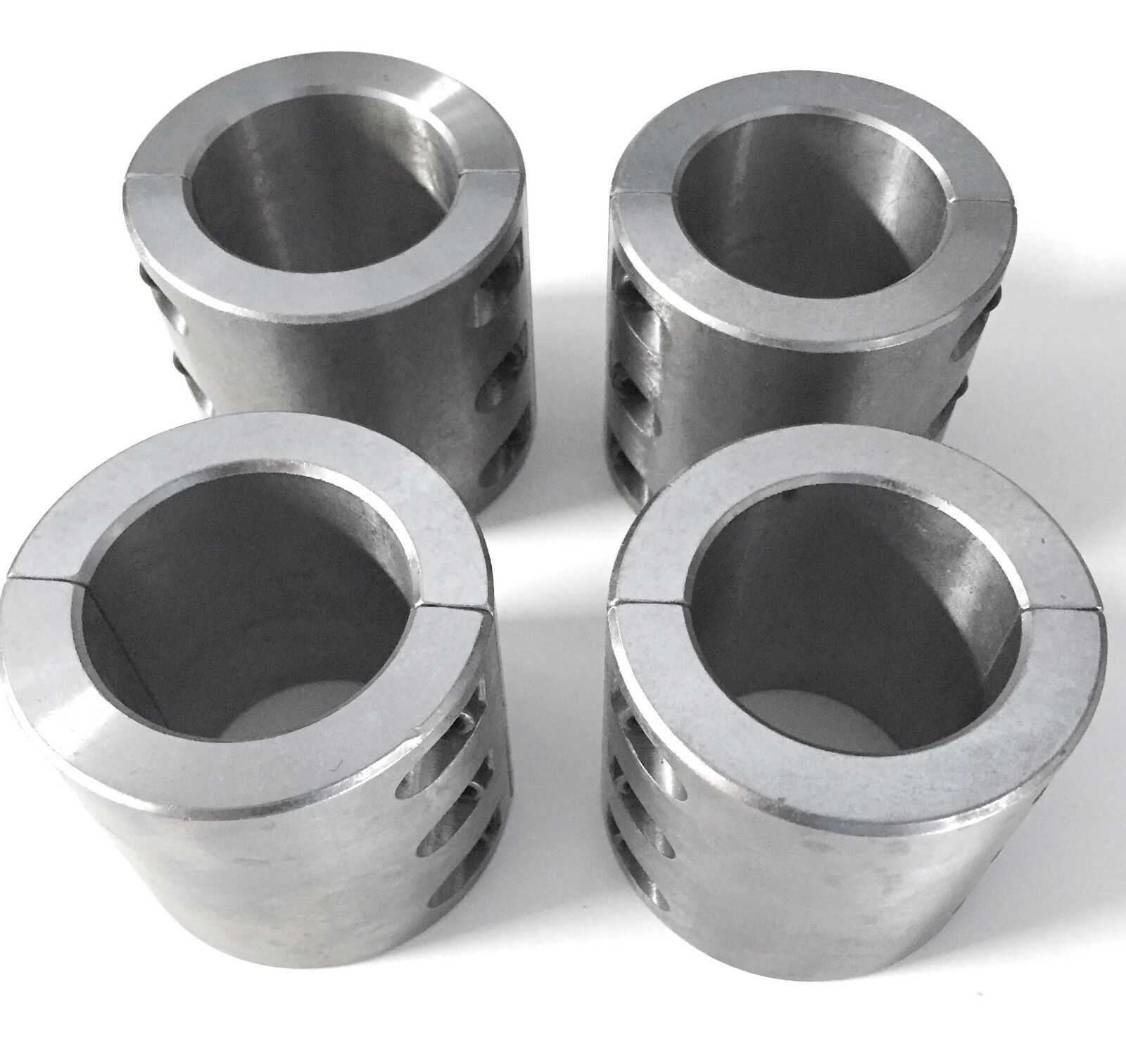 2" Steel tube clamps Fits Honda Talon roll cage clamp bolt on weldable mounts 4