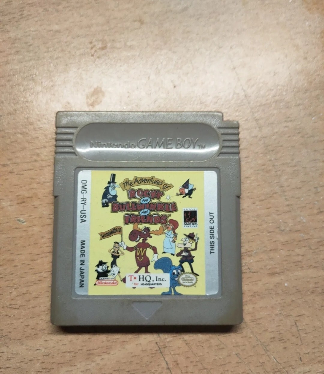 The adventures of rocky And bullwinkle And friends. Nintendo game boy