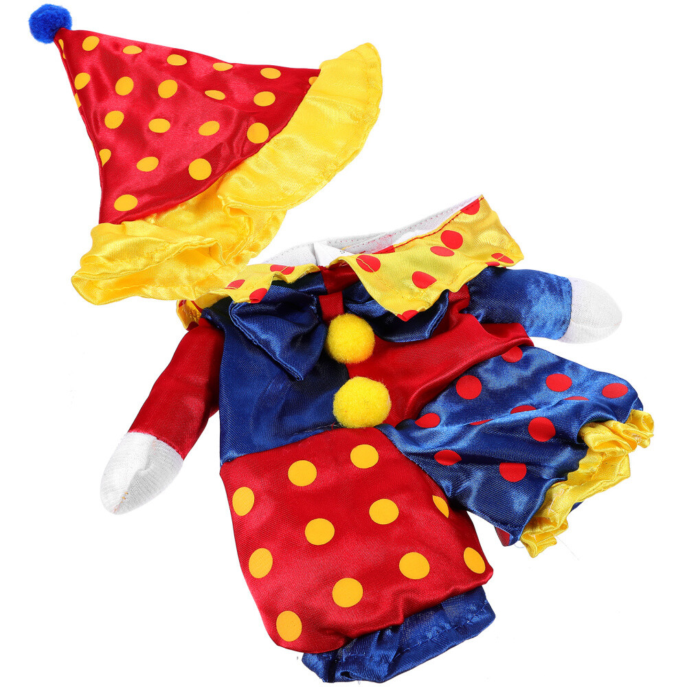 Dog Clown Halloween Costumes Puppy Clown Costume Scary Clown Dog
