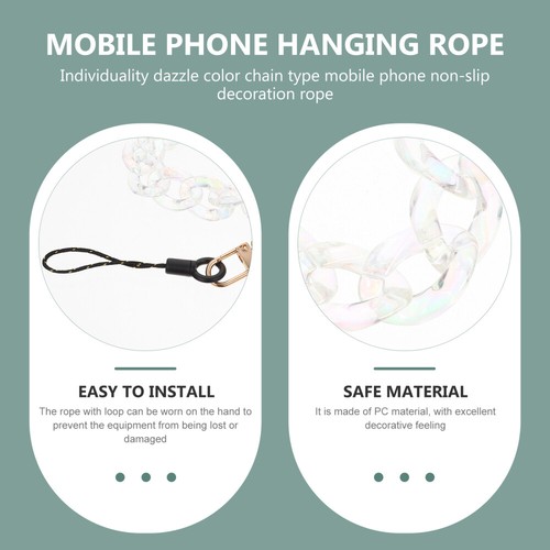 3 Pcs Anti-Rutsch-Lanyard Für Mobiltelefone -Gurt Mobilfunk-Netzbetreiber - Zdjęcie 8 z 12