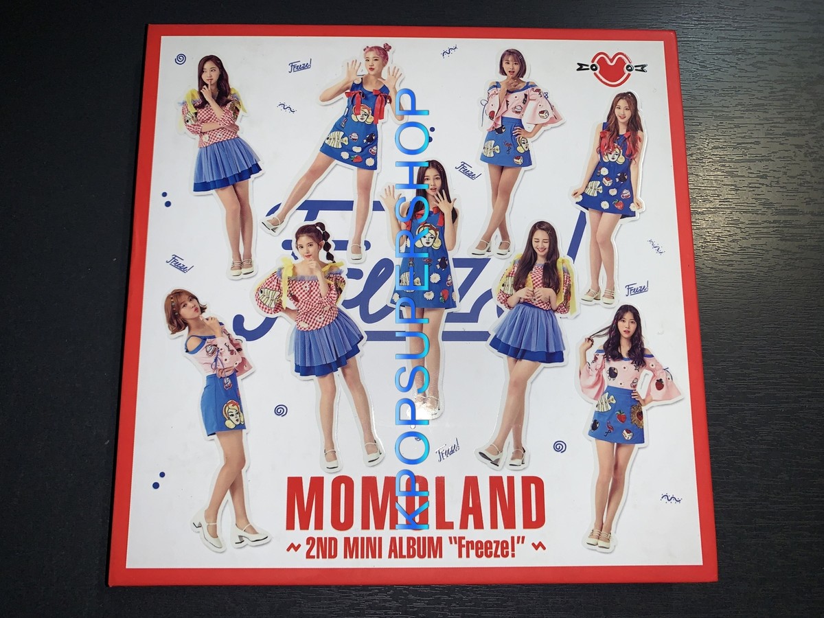 MOMOLAND 2nd Mini Album Freeze! CD Hyebin Nayun Photocard Great