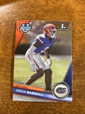 Jason Marshall 2023 Bowman U Chrome #18 Florida NFL Draft Rookie F21
