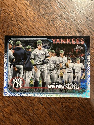 2024 Topps Series 1 - All Star Game Rainbow Foil #301 New York Yankees