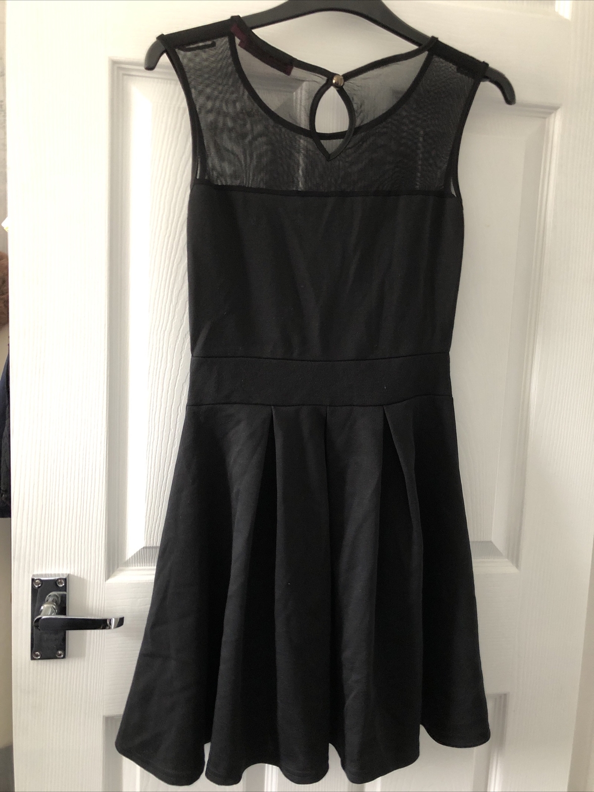 LADIES Black Sleeveless Dress BOOHOO Size 12 BX118 eBay